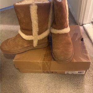 UGG Brown Shearling Boots